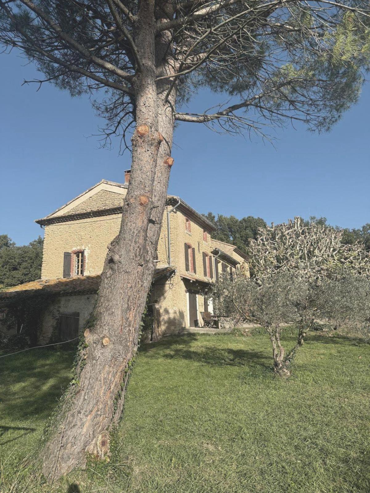 Villa Mas dans la campagne pour loisirs et télétravail Sarrians Exterior foto